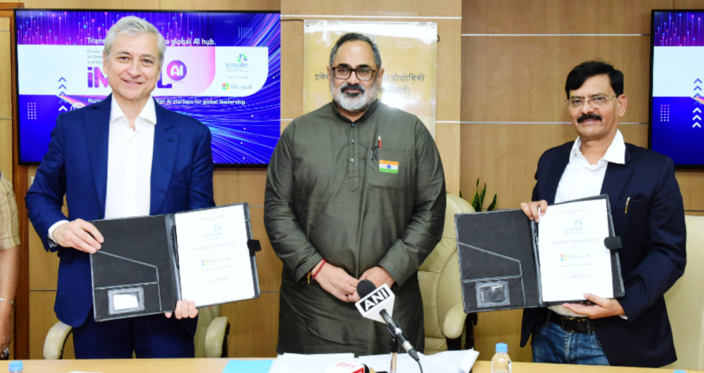 Artificial Intelligence Skilling for Indian Innovators, Startups and Youth, Microsoft and IT Ministry Collaborated and Join hands