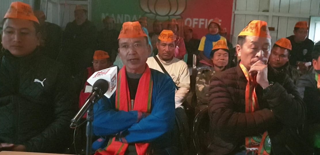 BJP office bearers of 39th Mebo urge state high command to consider party veterans for ticket