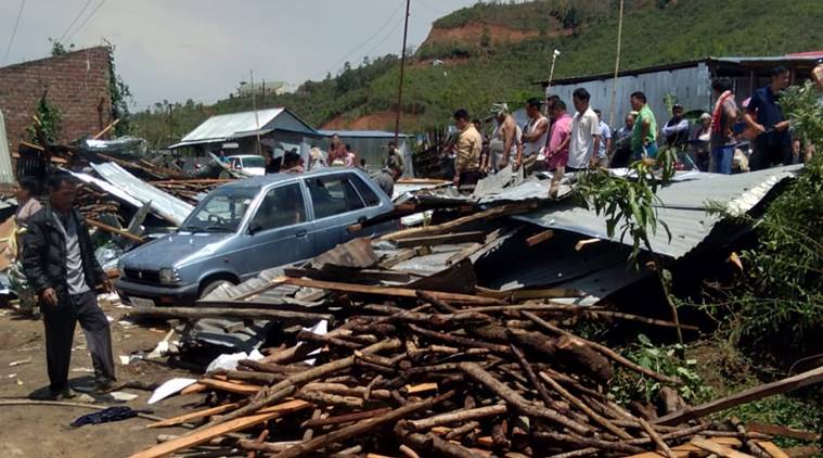 Cyclone Remal has left a trail of destruction in Manipur