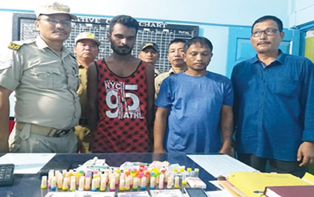 Five drug traffickers arrested in Naharlagun