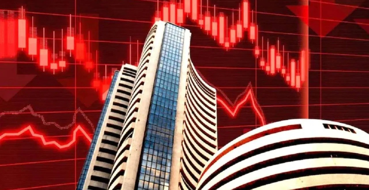 The market is dropping once more; the Sensex dropped 400 points, and concerns are growing