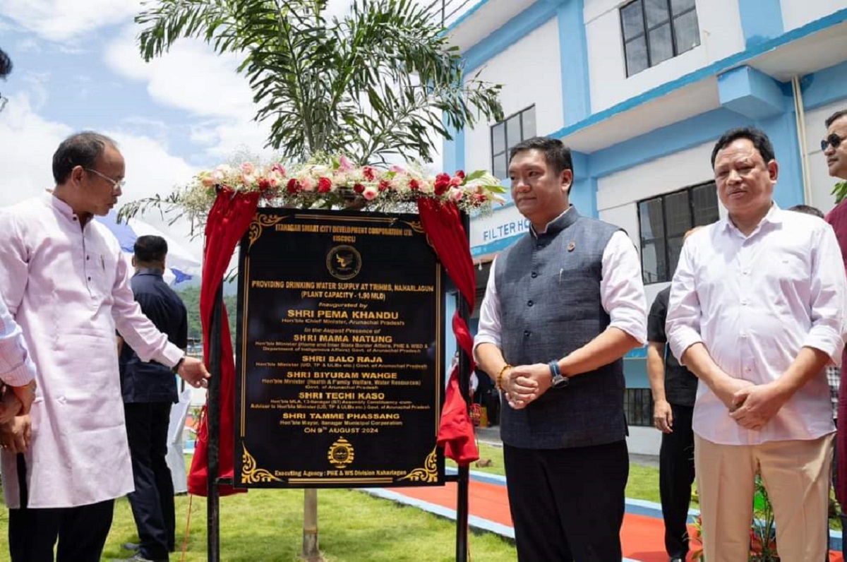 Arunachal CM inaugurates ₹19 crore water supply project