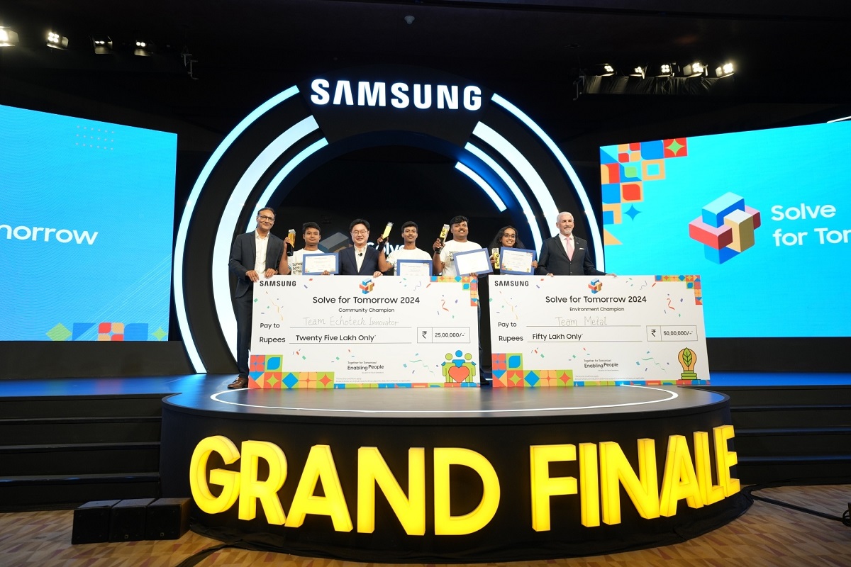  Samsung India announces the winning teams, Eco Tech Innovator and METAL