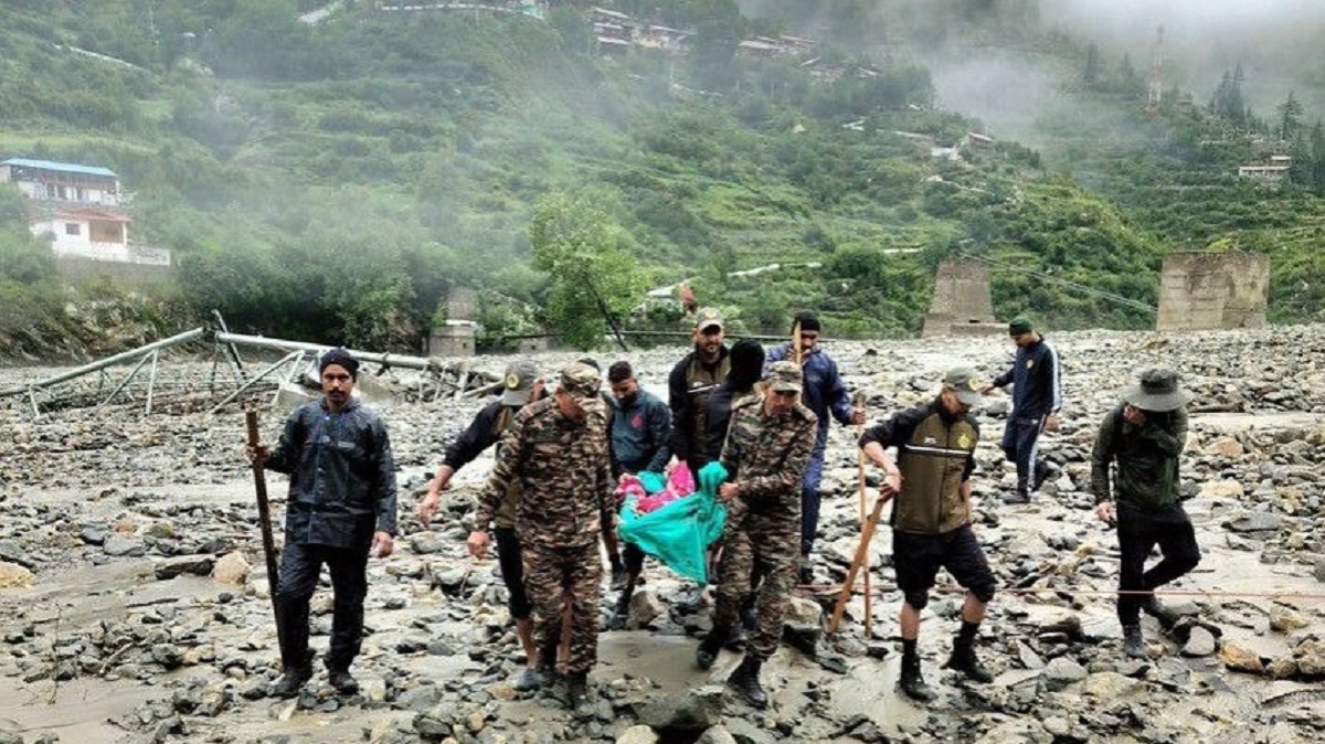 Uttarkashi flash floods: 11 wounded soldiers were flown to the ITBP Hospital in Matli
