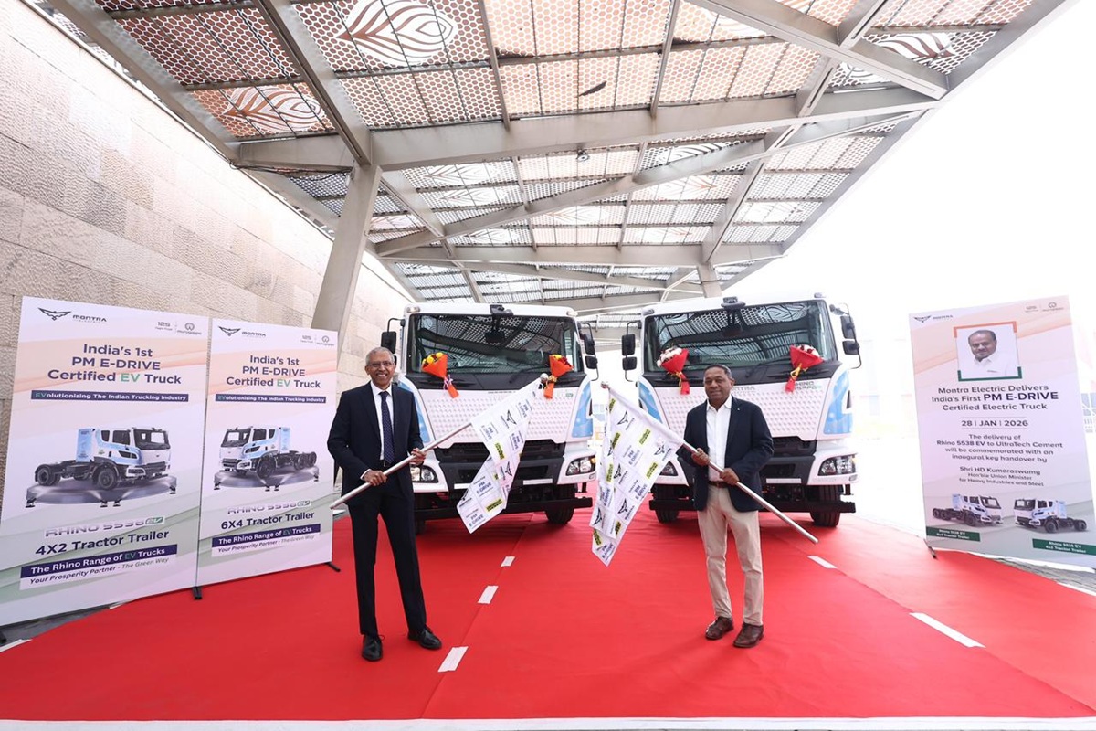 PM E-DRIVE certification reshapes India’s electric truck market as Montra delivers first heavy-duty EV to UltraTech