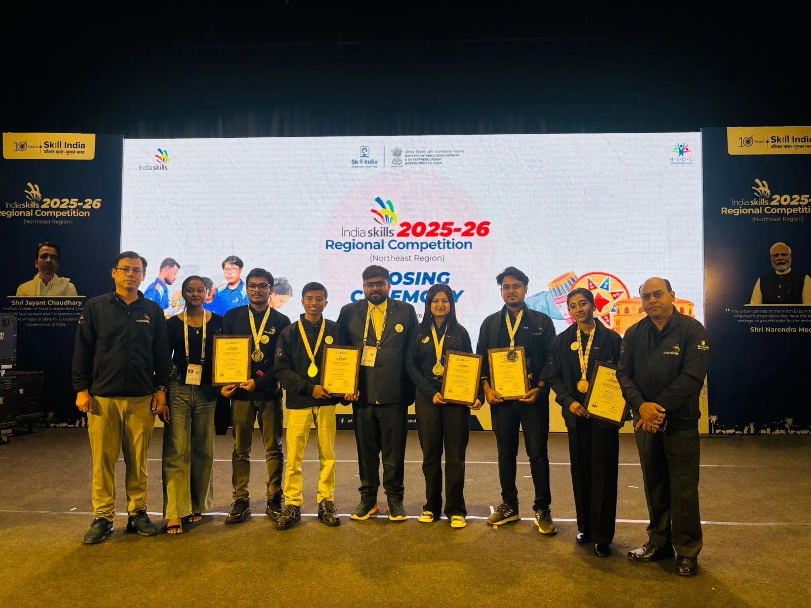 Digital Construction to Cybersecurity: Tripura Secures Direct Entries in Future-Ready Trades at IndiaSkills 2025–26