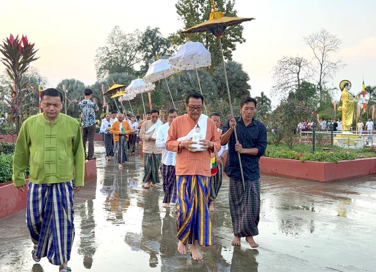 Third Edition of Maha Sangken International Festival Celebrated in Namsai